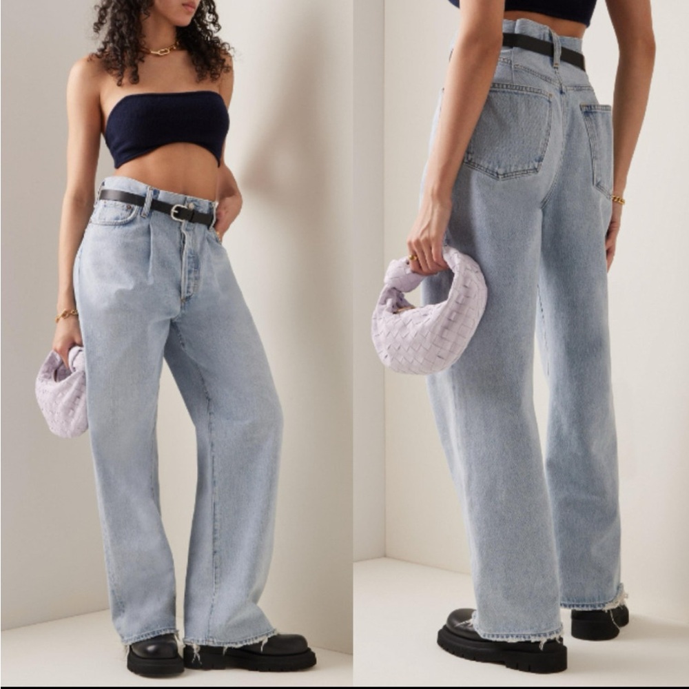 Awesome Ladies AGOLDE Dax Upsized Jeans in Sideline - Size 28